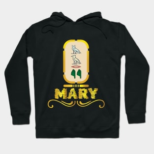 MARY-American names in hieroglyphic letters,  a Khartouch Hoodie